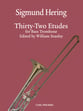 Thirty-Two Etudes for Bass Trombone cover